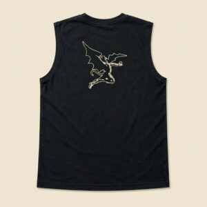 Black Sabbath World Tour 1978 Sleeveless Tee Vintage Heavy Metal Rock Shirt