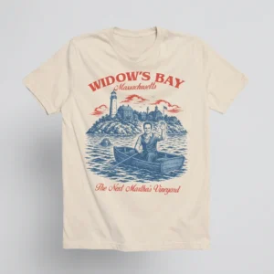 Widow's Bay Massachusetts Vintage Travel Shirt, The Next Martha's Vineyard Parody Graphic Tee