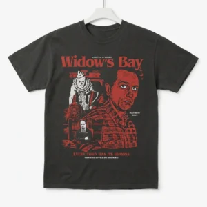 Widow's Bay Matthew Rhys T-Shirt Every Town Has Its Demons Vintage Horror Graphic Tee Apple TV Series Fan Apparel