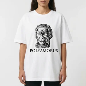 Vintage Cyclops Polyamorus Tee Funny Greek Mythology ENM Graphic T-Shirt