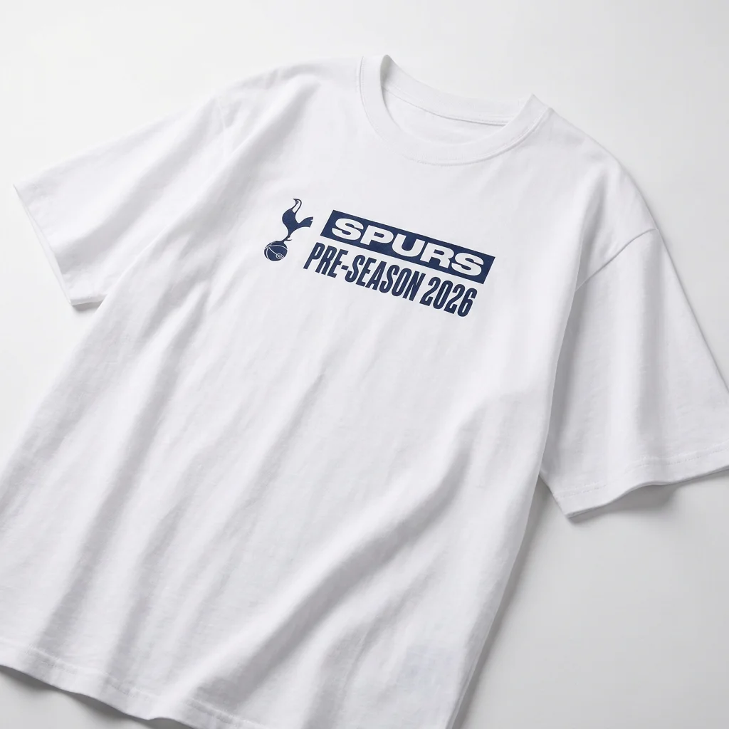 Spurs Pre-Season 2026 Graphic Tee Minimalist Soccer Fan T-Shirt