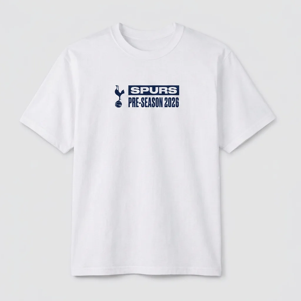 Spurs Pre-Season 2026 Graphic Tee Minimalist Soccer Fan T-Shirt