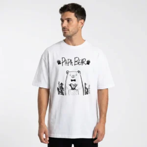 Justin Bieber Papa Bear Shirt Rustic Woodland Bear Gift For New Dad And Grandpa