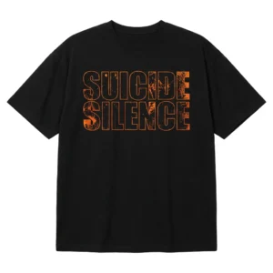 Suicide Silence Reminders Of Hell Tour 2026 Graphic Tee Deathcore Metal Band T-Shirt For Concert Season