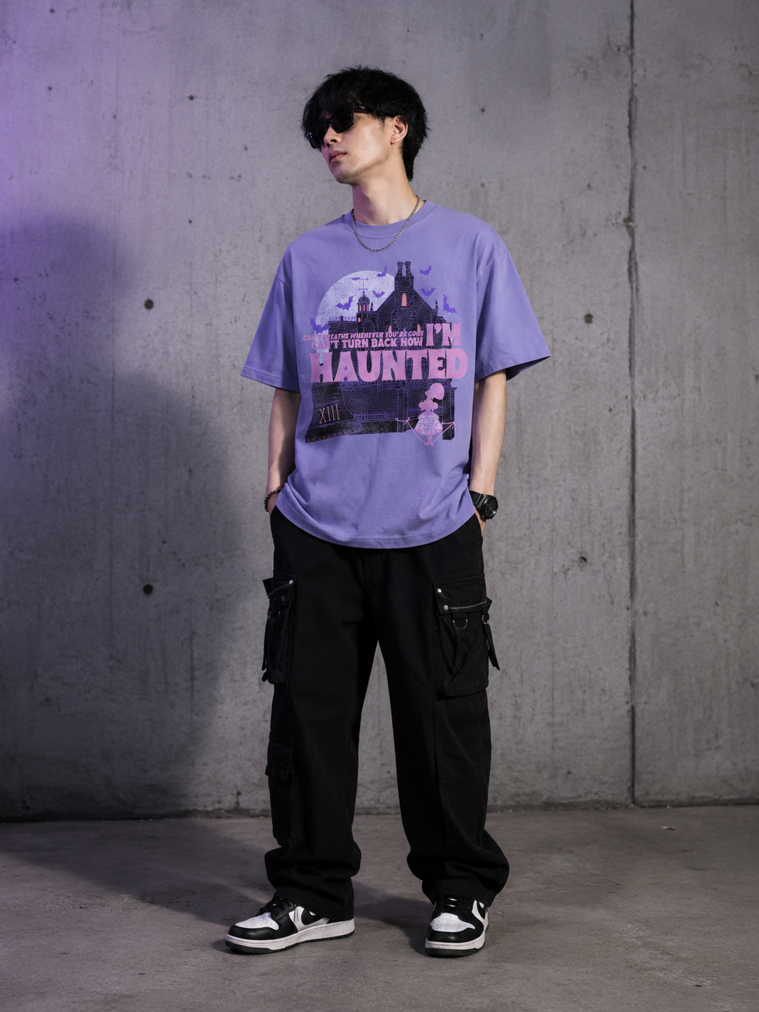 I'm Haunted Graphic Tee Vintage Gothic Haunted Mansion Shirt Speak Now Inspired Concert Outfit