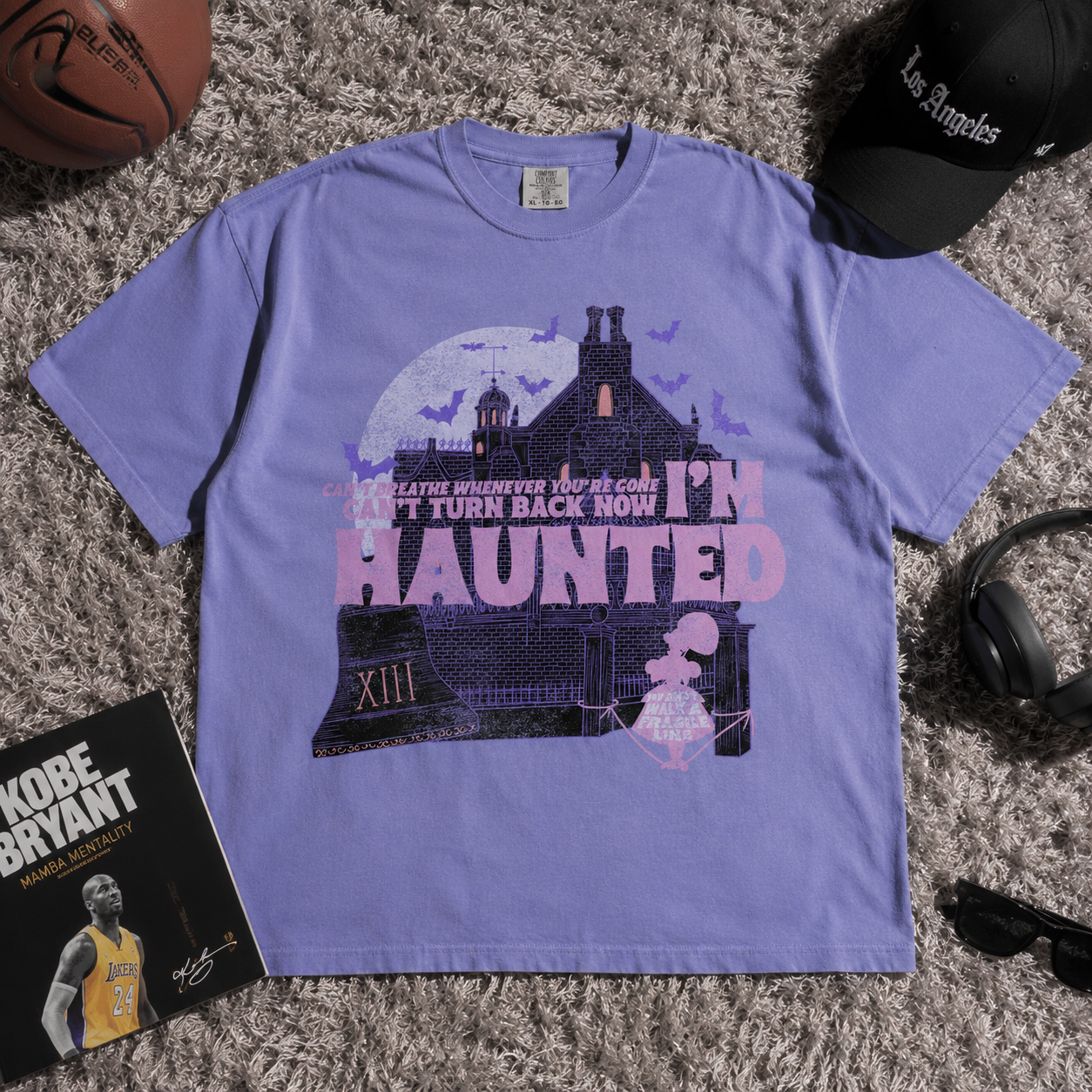 I'm Haunted Graphic Tee Vintage Gothic Haunted Mansion Shirt Speak Now Inspired Concert Outfit
