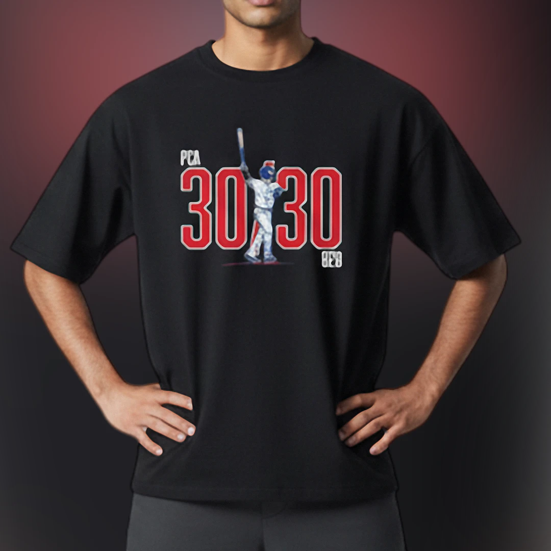 30 30 Baseball Club Graphic Tee, Retro Sports Milestone Baseball Player T-Shirt for Fans