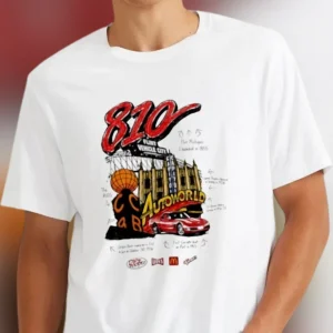 Flint Vehicle City Autoworld Tee, Michigan Hometown Pride Graphic T-Shirt