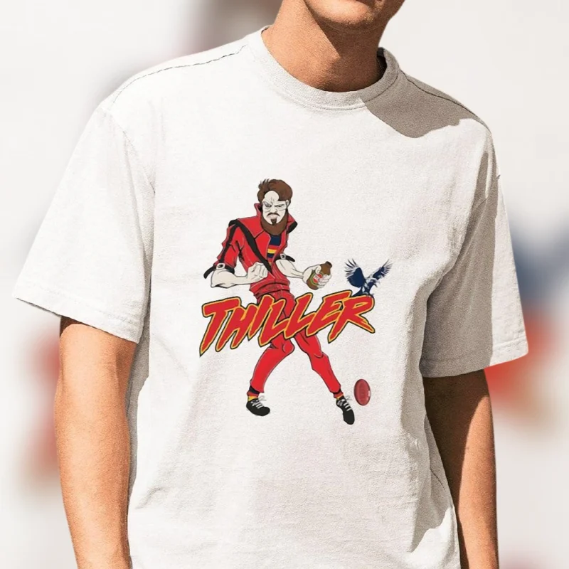 thiller-michael-jackson-parody-graphic-tee-funny-pop-culture-dance-retro-music-s.webp Thiller Michael Jackson Parody Graphic Tee, Funny Pop Culture Dance Retro Music Shirt for Fans
