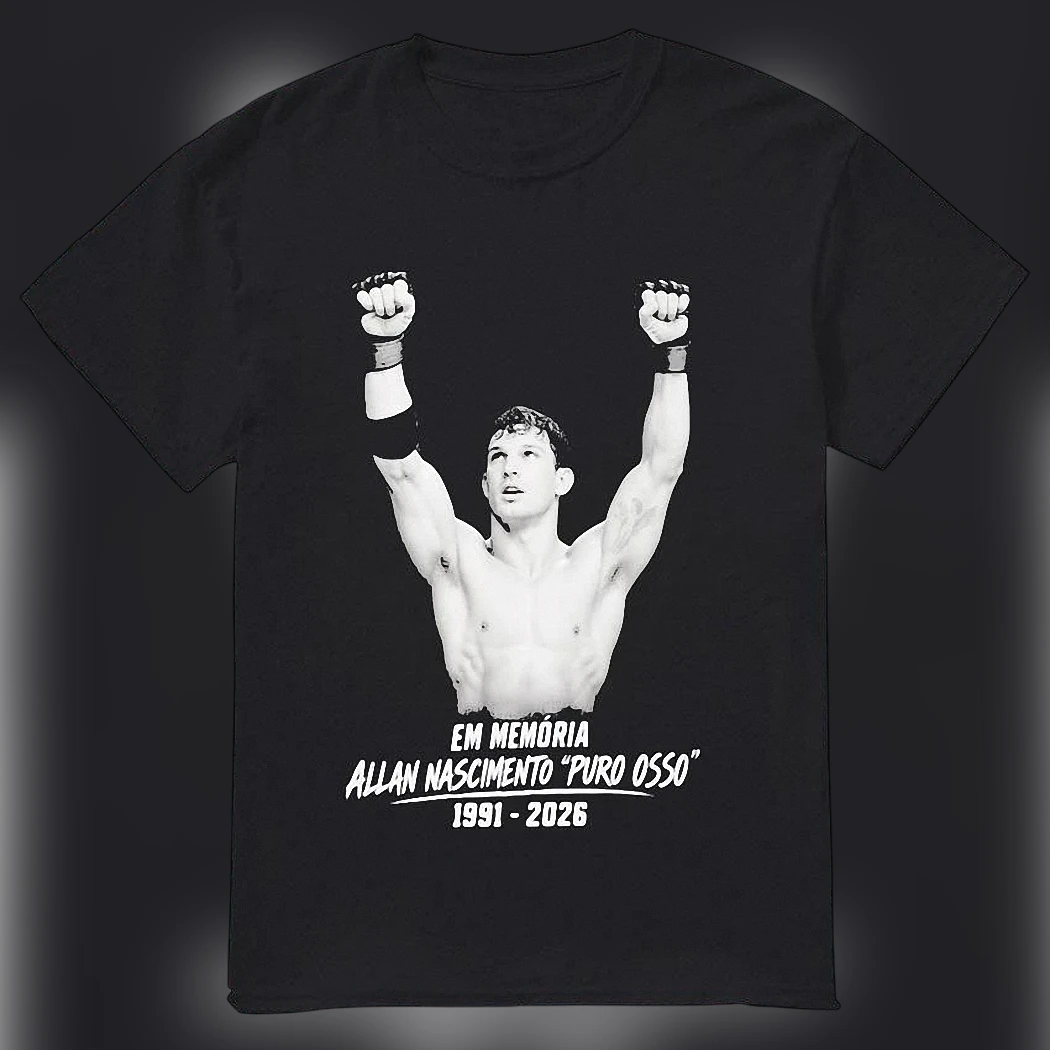 allan-nascimento-puro-osso-memorial-tee-in-memory-brazilian-mma-fighter-tribute.webp Allan Nascimento Puro Osso Memorial Tee In Memory Brazilian MMA Fighter Tribute Graphic Shirt