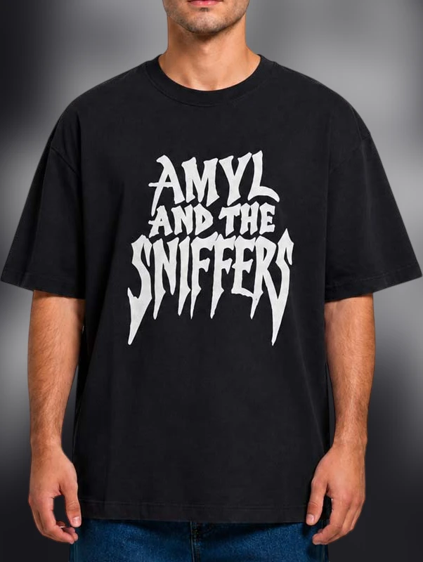 Amyl And The Sniffers Tee Vintage Punk Rock Band Merch Graphic Shirt for Concert Fans
