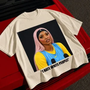 Angel Reese Satire Basketball Slogan Tee Streetwear Graphic Shirt for Sports Fans
