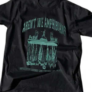 Anti Participation Trophy Shirt, Aren't We Amphibians Sarcastic Humor Graphic Tee