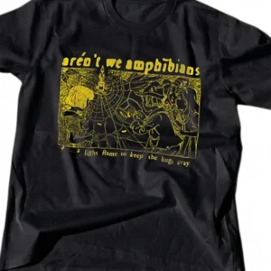 Aren't We Amphibians A Light Flame To Keep The Bugs Away Tee, Funny Bug Mosquito Humor Outdoor Sarcasm Shirt