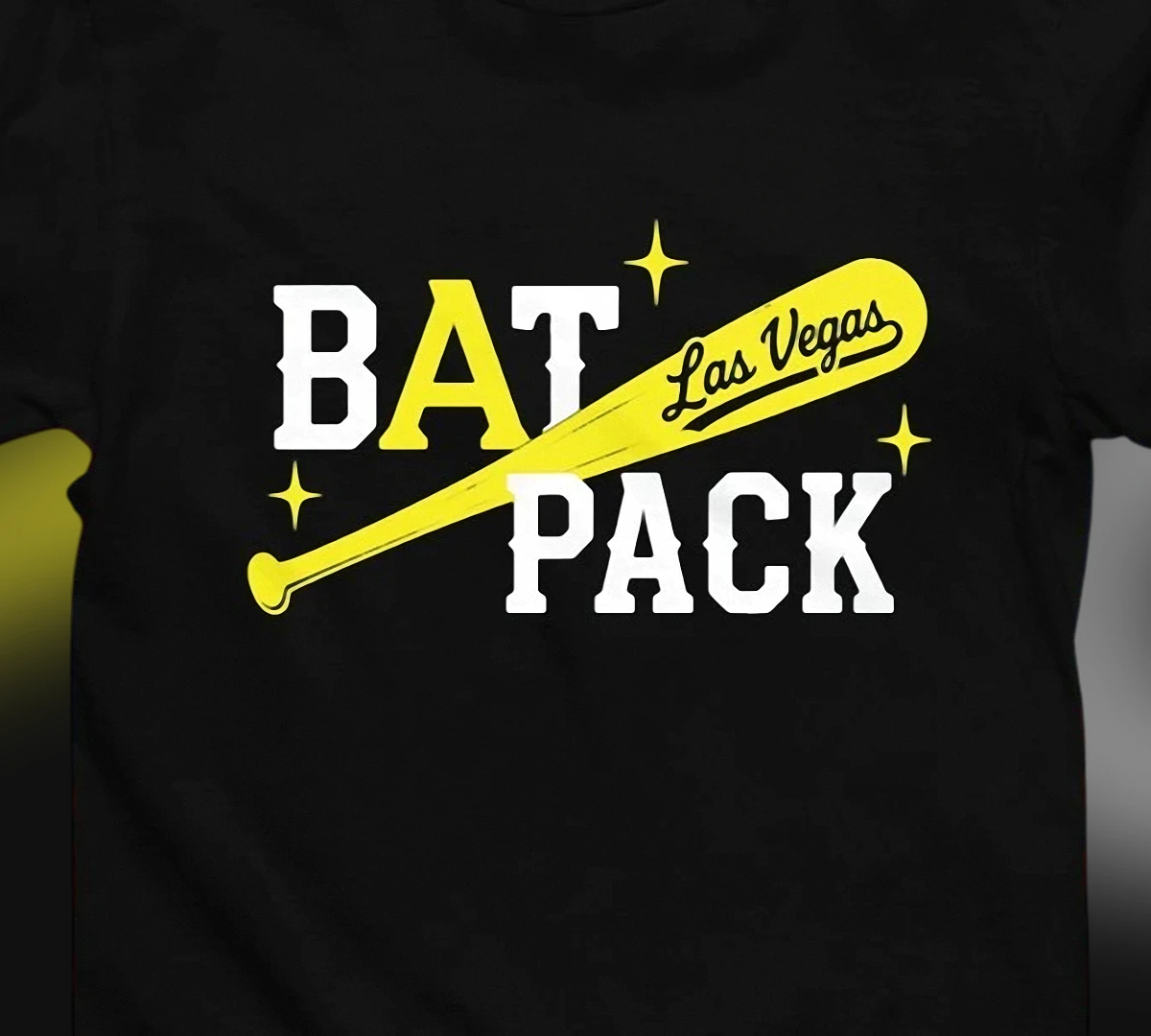 Bat Pack Las Vegas Tee Vintage Baseball Graphic Shirt Gift for Sports Fans
