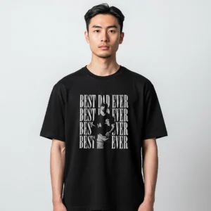 Best Dad Ever Tee Lucas Giolito Baseball Graphic T-Shirt, Father's Day Sports Gift for Men available at our Los Angeles warehouse