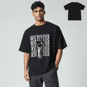 Best Dad Ever Tee Vintage Baseball Player Graphic T-Shirt, Father's Day Gift for Sports Dads and Hus available at our Los Angeles warehouse