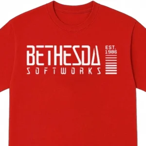 Bethesda Softworks Est. 1986 Tee Retro Video Game Publisher Graphic Shirt Gift for Gamers