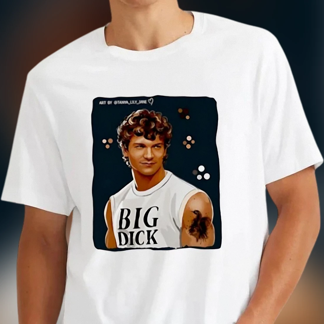 Big Dick Billy Hargrove Tee Funny Adult Humor Graphic Shirt for Men and Women