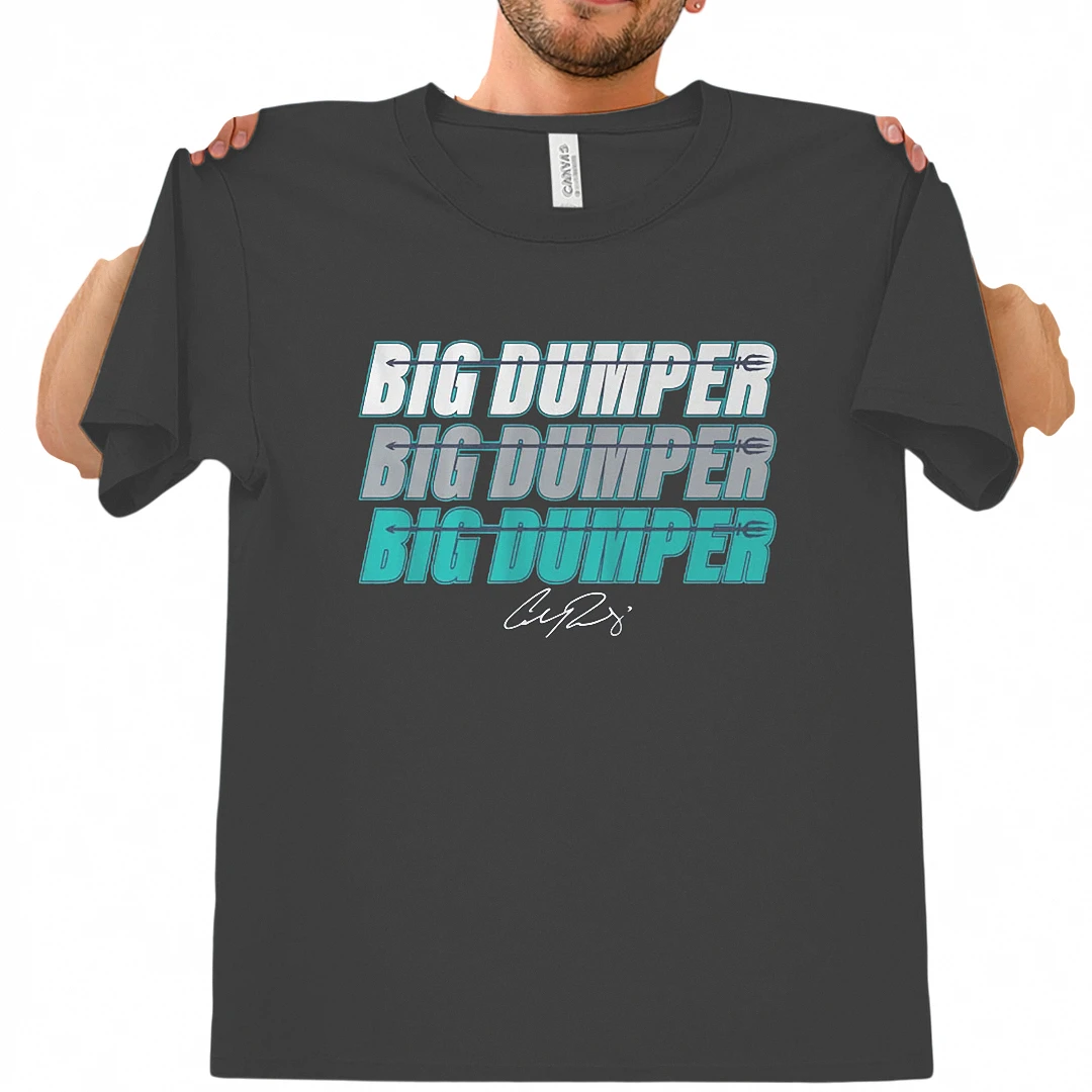 Big Dumper Tee Cal Raleigh Seattle Baseball Graphic T-Shirt available at our Los Angeles warehouse