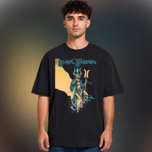 Black Sabbath Tee Vintage Heavy Metal Band Graphic T-Shirt for Men and Women