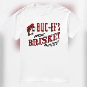 Buc-ee's Fresh Brisket On The Bone Tee, Funny Texas BBQ Road Trip Graphic Shirt Gift