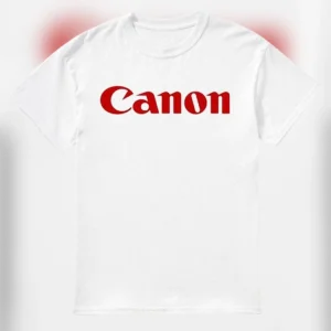 Canon Camera Logo Graphic Tee, Vintage Photography Lover Shirt Gift for Photographers
