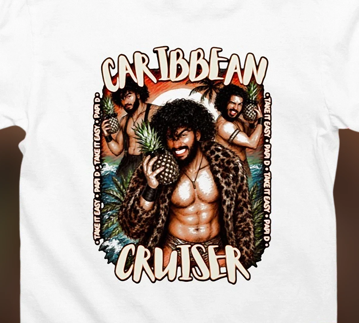 caribbean-cruiser-papi-d-tee-funny-tropical-vacation-graphic-t-shirt-for-men-tak.webp Caribbean Cruiser Papi D Tee, Funny Tropical Vacation Graphic T-Shirt for Men, Take It Easy Cruise Gift