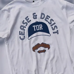 Cease and Desist John Tortorella Tee Funny Hockey Coach Meme Graphic Shirt