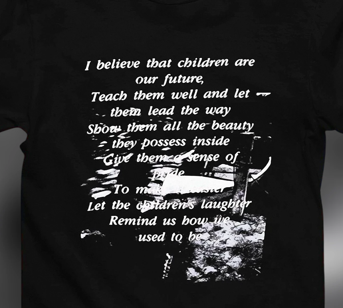 children-are-our-future-quote-tee-distressed-inspirational-teacher-gift-t-shirt.webp Children Are Our Future Quote Tee Distressed Inspirational Teacher Gift T-Shirt