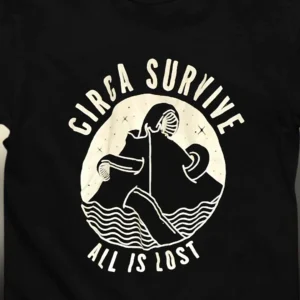 Circa Survive All Is Lost Tee Vintage Post-Hardcore Band Graphic Shirt