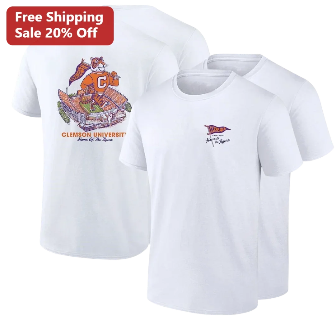 Clemson University Home Of The Tigers Tee, College Football — Los Angeles Clemson University Home Of The Tigers Tee, College Football Game Day Shirt Gift for Clemson Fans, St available at our Los Angeles warehouse