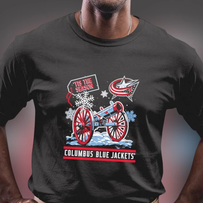 columbus-blue-jackets-tis-the-season-cannon-graphic-tee-hockey-fan-game-day-shir.webp Columbus Blue Jackets Tis The Season Cannon Graphic Tee, Hockey Fan Game Day Shirt Gift