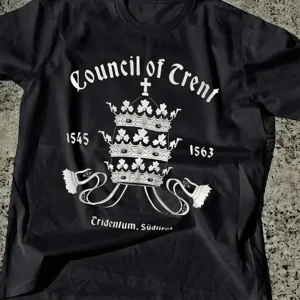 Council of Trent Catholic History Tee Tridentum Ecclesiastical Shirt