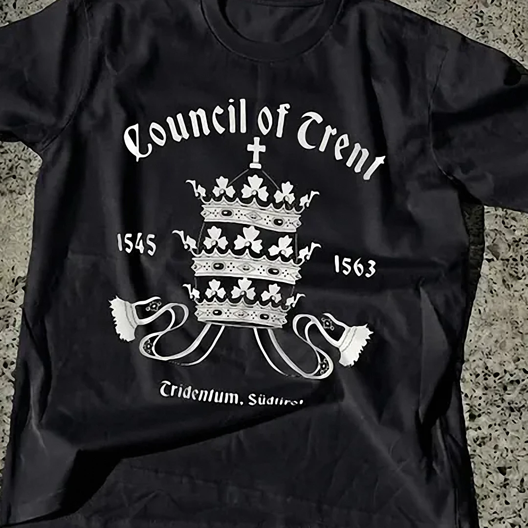 Council of Trent Catholic History Tee Tridentum Ecclesiastical Shirt