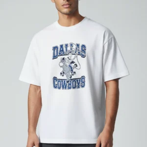 Dallas Cowboys Woody Bullseye Vintage Graphic Tee, Retro Game Day Football T-Shirt available at our Los Angeles warehouse