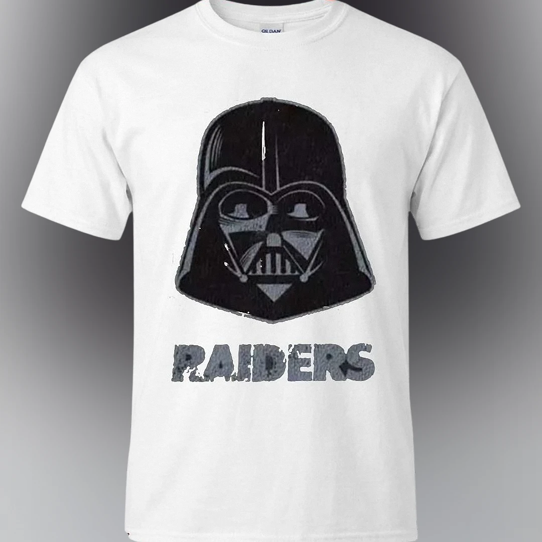 Darth Vader Raiders Tee Vintage Football Mashup Graphic T-Sh — Los Angeles Darth Vader Raiders Tee Vintage Football Mashup Graphic T-Shirt available at our Los Angeles warehouse