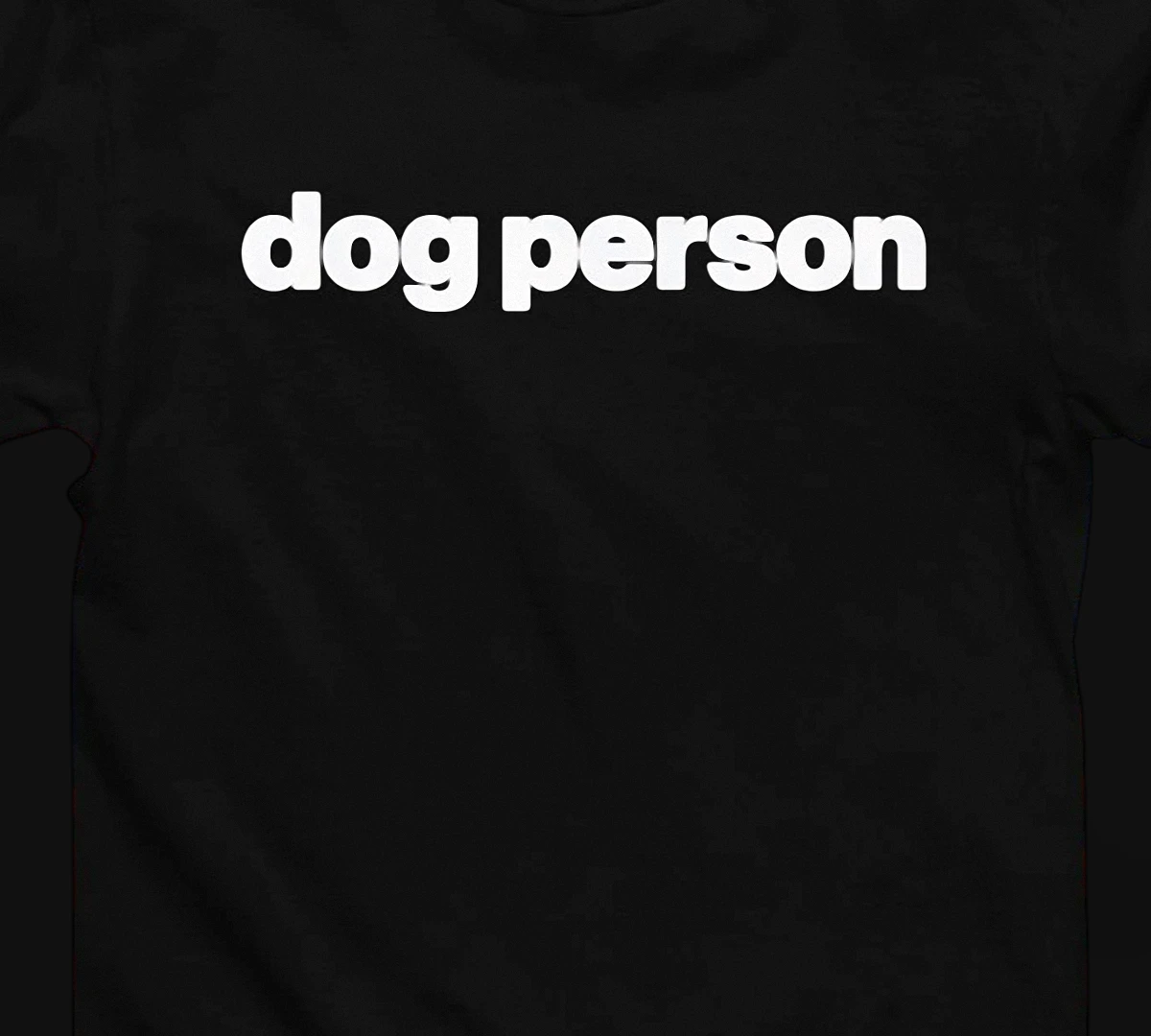 Dog Person Tee, Minimalist Funny Pet Parent Shirt, Cute Dog Lover Gift