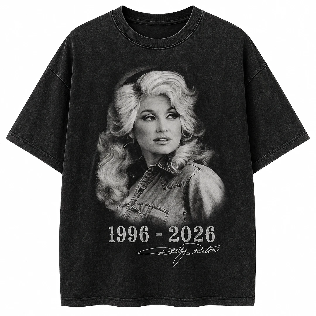 Dolly Parton 1996 2026 Vintage Graphic Tee, Country Music Tribute T-Shirt available at our Los Angeles warehouse