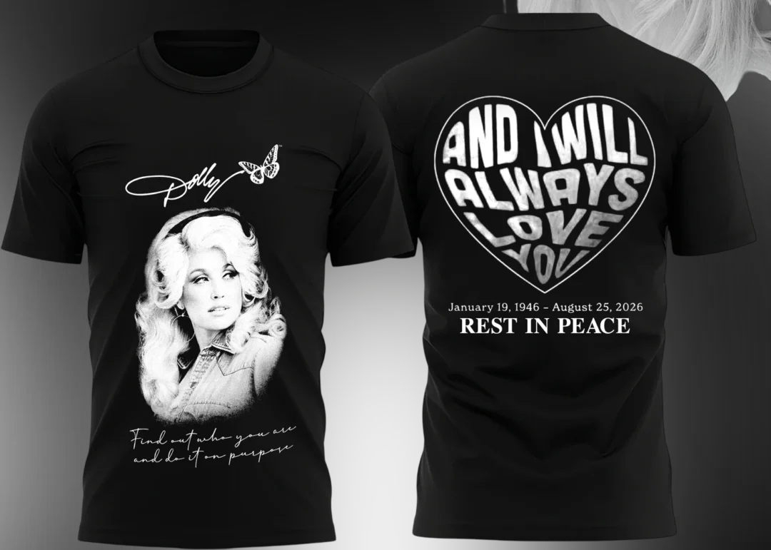 Dolly Parton Memorial Tribute Graphic Tee, And I Will Always — Los Angeles Dolly Parton Memorial Tribute Graphic Tee, And I Will Always Love You Country Music Fan Shirt available at our Los Angeles warehouse