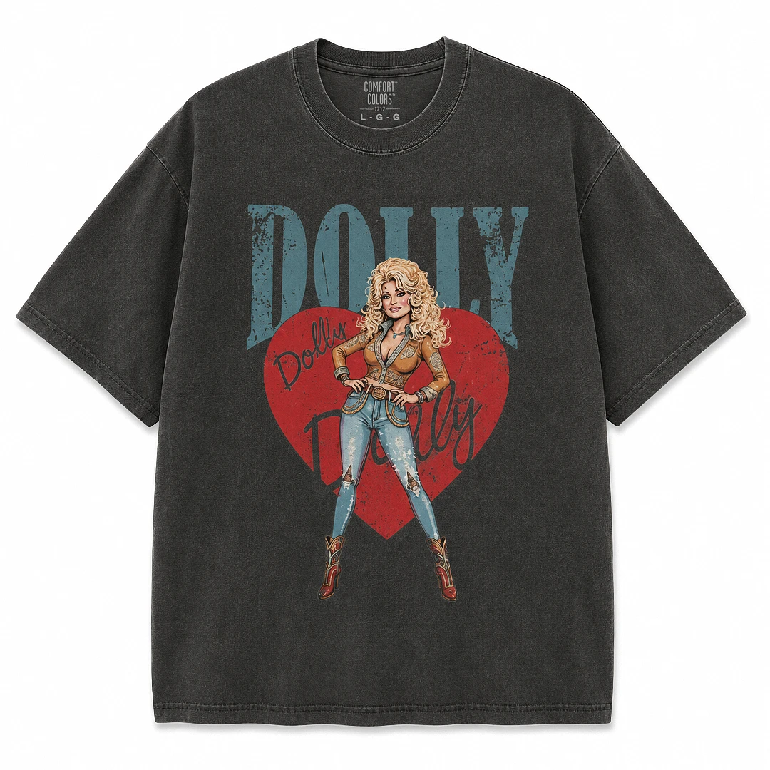 Dolly Parton Tee Vintage Country Music Legend Western Heart — Los Angeles Dolly Parton Tee Vintage Country Music Legend Western Heart Graphic T-Shirt available at our Los Angeles warehouse
