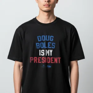 Doug Boles Is My President Tee, Indianapolis Motor Speedway Racing Fan Shirt available at our Los Angeles warehouse