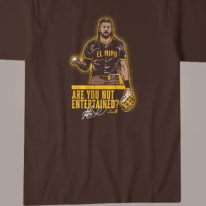 El Niño Fernando Tatis Jr Are You Not Entertained Tee, Padres Baseball Fan Graphic Shirt