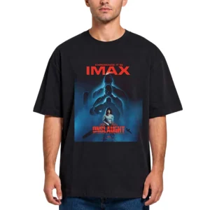 Experience It in IMAX Onslaught Tee, Horror Movie Poster Graphic Shirt for Film Lovers available at our Los Angeles warehouse
