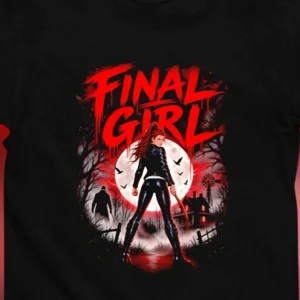 Final Girl Horror Movie Tee, Slasher Film Graphic Shirt, Vintage Spooky Halloween Gift