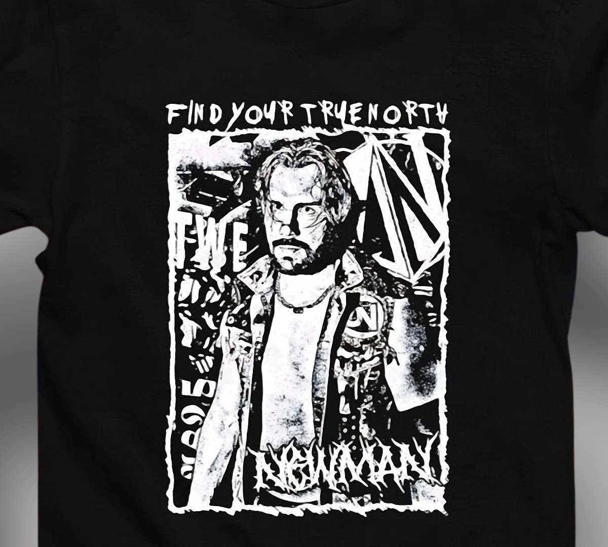 find-your-true-north-newman-grunge-graphic-tee-distressed-rock-aesthetic-shirt-f.webp Find Your True North Newman Grunge Graphic Tee, Distressed Rock Aesthetic Shirt for Men and Women