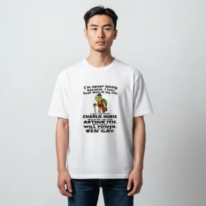 Four Men in My Life Funny Senior Citizen Tee, Charlie Horse Arthur Itis Retirement Sarcastic Graphic available at our Los Angeles warehouse