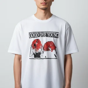Good Dye Young Tee Retro Punk Graphic T-Shirt for Alternative Fashion Fans available at our Los Angeles warehouse