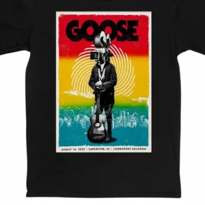 Goose Vancouver Concert Tee August 18 2026 Commodore Ballroom Tour Souvenir Shirt