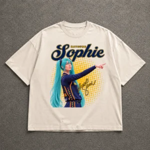Sophie Cunningham Hatsune Miku Retro Anime Streetwear Tee